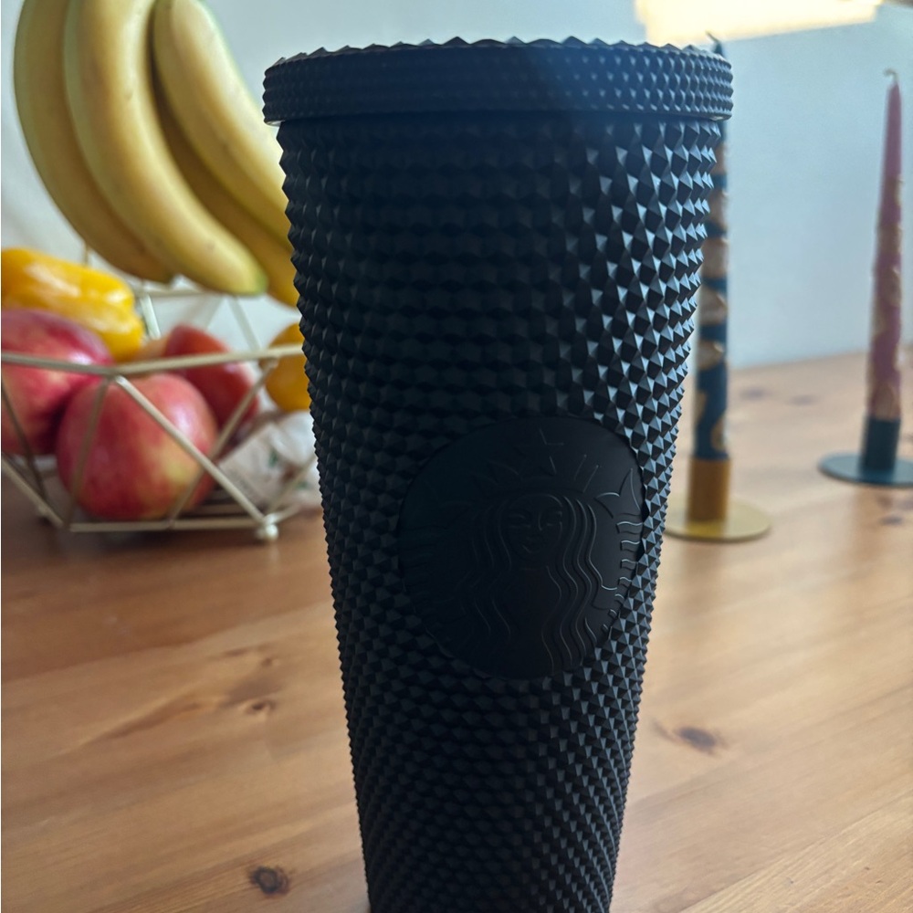 Starbucks Matte Black Studded Tumbler